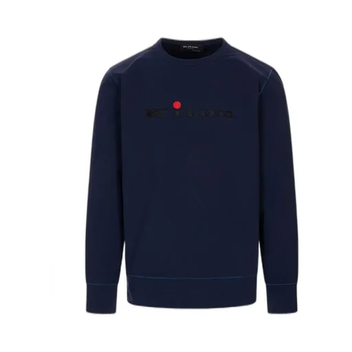 Kiton Logo Embroidered Sweatshirt