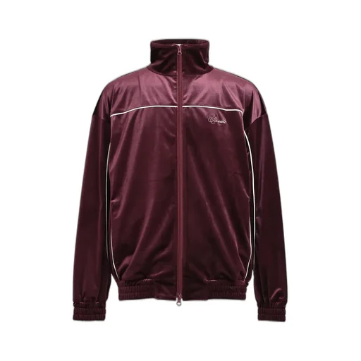 Script Logo Piping Velor Jacket / Bur