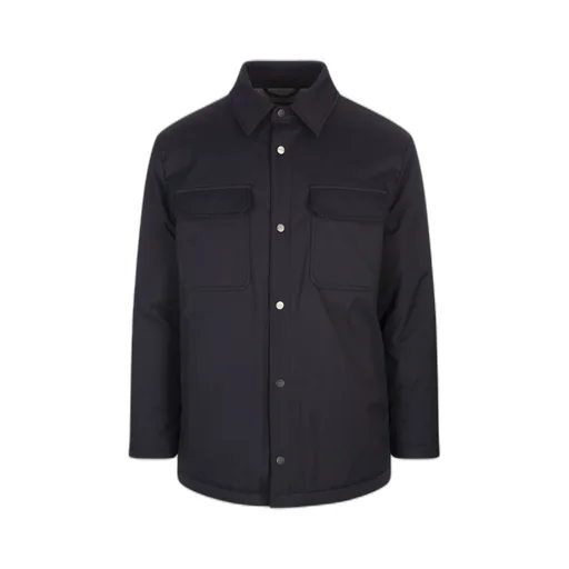 Kiton Buttoned Padded Jacket