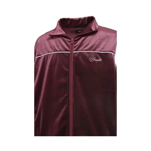 Script Logo Piping Velor Jacket / Bur