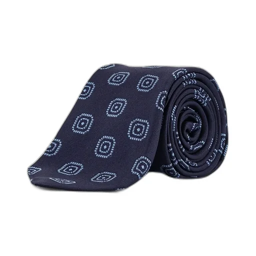 Kiton All-Over Pattern Embroidered Tie