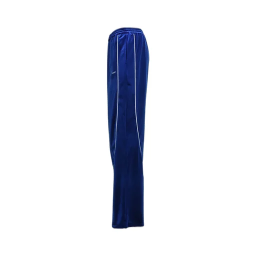 Script Logo Piping Velor Track Pants / Blu