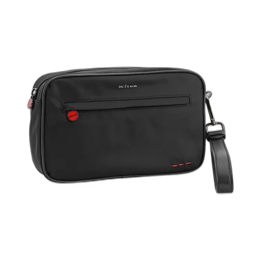 Kiton Ciro Logo Plaque Clutch Bag