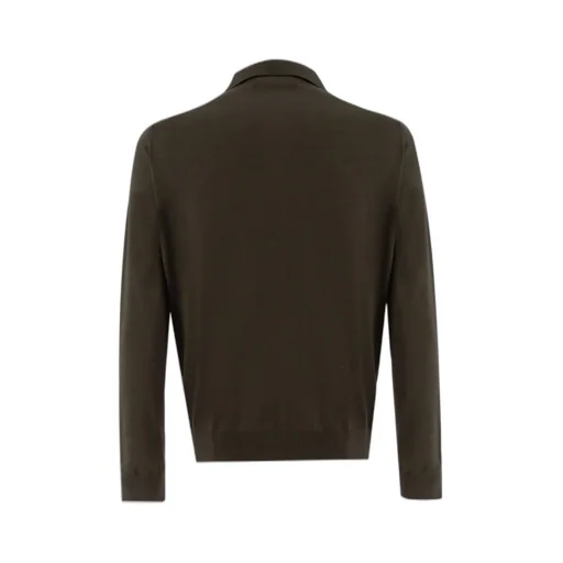 Kiton Half Zipped Polo Shirt