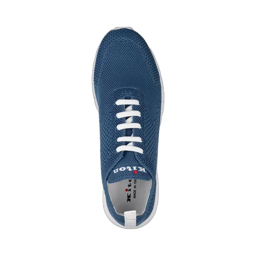 Kiton Knit Lace-Up Sneakers