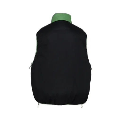 Tech Reversible Climbers Puff Vest / Grn Blk