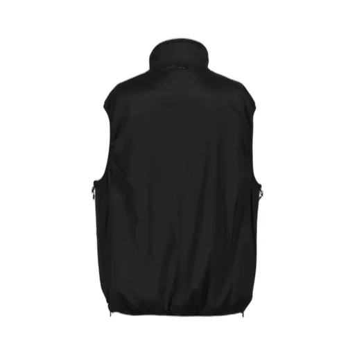 Tech Reversible Pullover Puff Vest / Blk