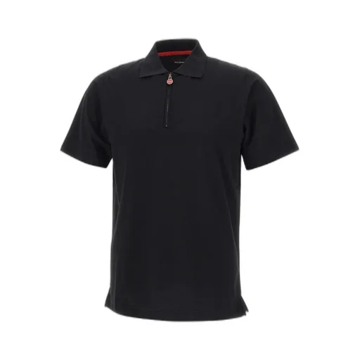 Kiton Half-Zip Polo Shirt