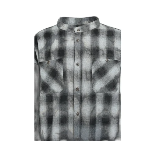 Collar Less Shirt / Black