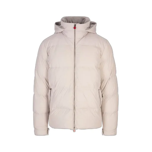 Kiton Long Sleeved Hooded Padded Jacket