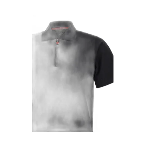 Kiton Half-Zip Polo Shirt