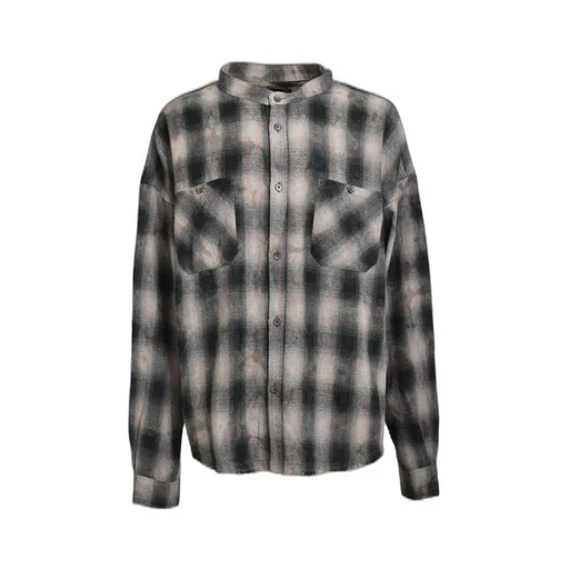 Collar Less Shirt / Red