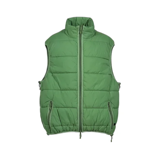 Tech Reversible Climbers Puff Vest / Grn Blk