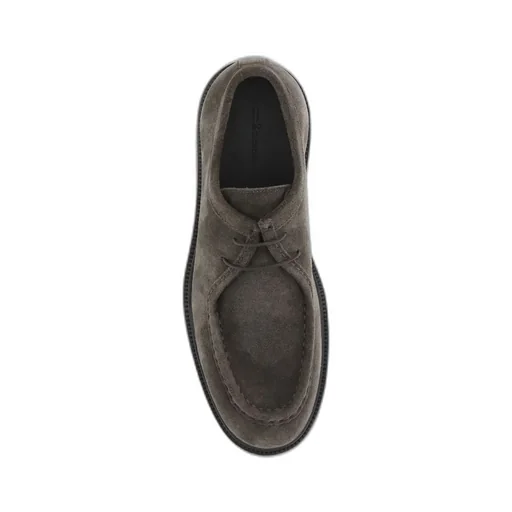 Kiton Suede Lace-Up Shoes