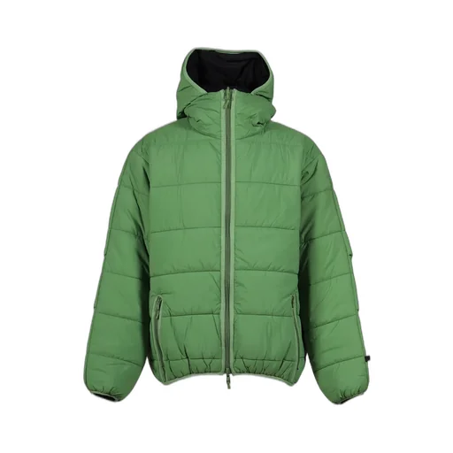 Tech Reversible Climbers Puff Jacket / Grn Blk