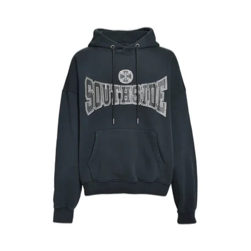 Southside Cross Logo Hoodie / Blk