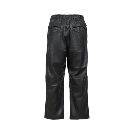 Tech Synthetic Skin Windbreaker Pants / Blk