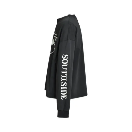 Angel Logo Ls Tee / Black