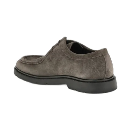 Kiton Suede Lace-Up Shoes