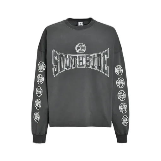 Southside Cross Ls Tee / Black