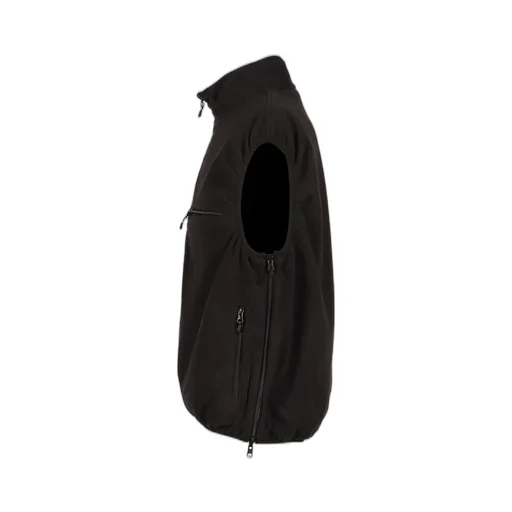 Tech Reversible Pullover Puff Vest / Blk