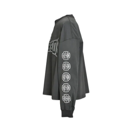 Southside Cross Ls Tee / Black