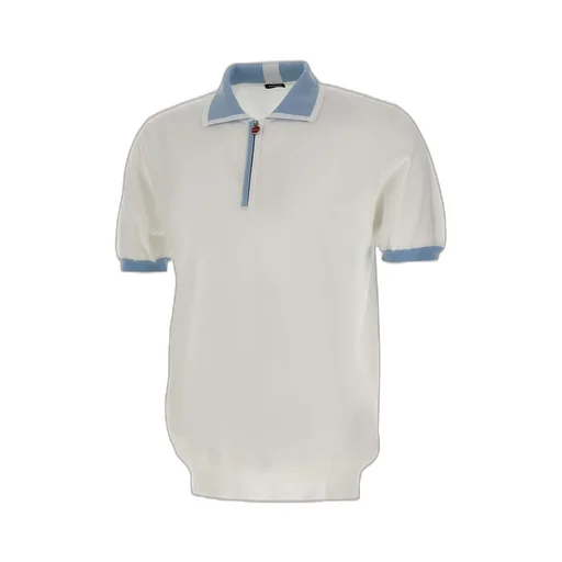 Kiton Half-Zip Polo Shirt