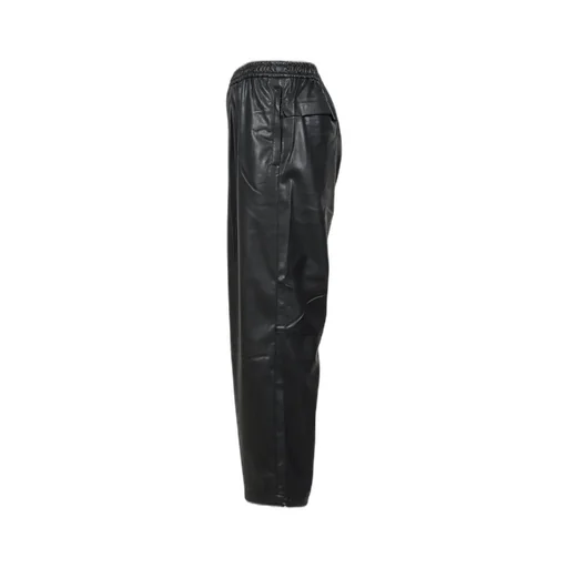 Tech Synthetic Skin Windbreaker Pants / Blk