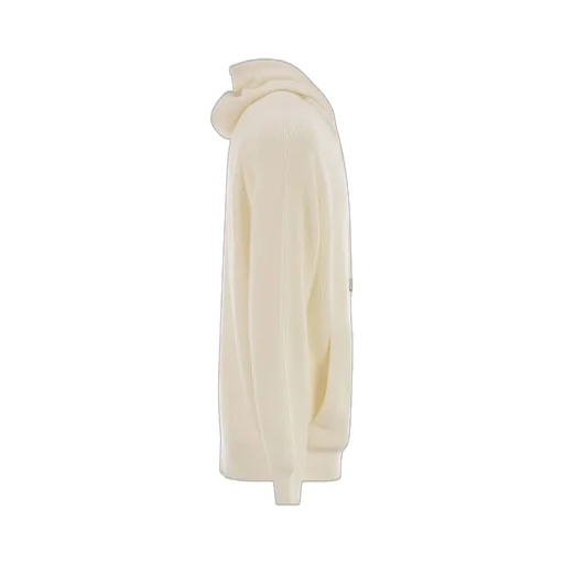 Kiton Ribbed Cashmere Hooded Jacket