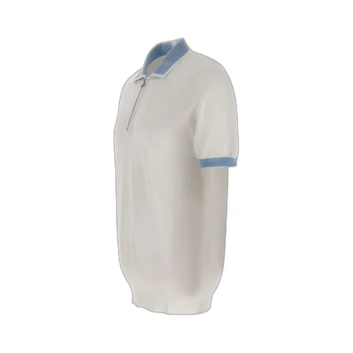 Kiton Half-Zip Polo Shirt