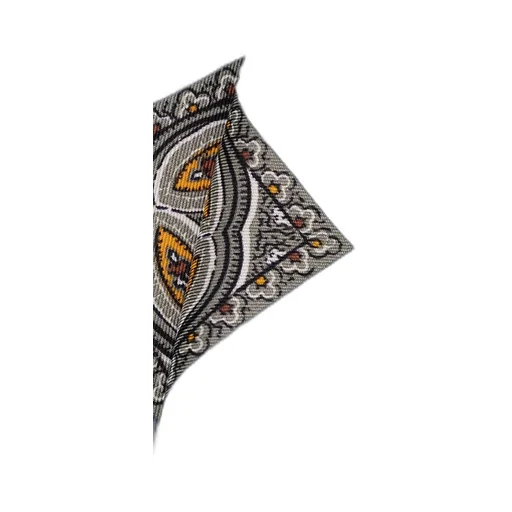 Kiton Graphic Printed Finished-Edge Scarf