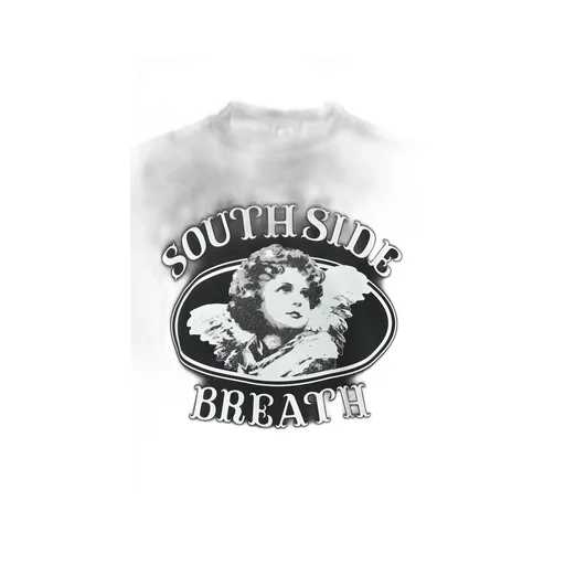 Angel Logo Ls Tee / Black