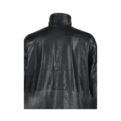 Tech Synthetic Skin Windbreaker Jacket / Blk