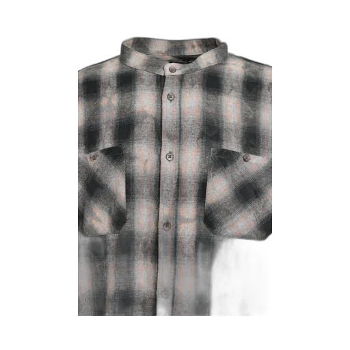 Collar Less Shirt / Red
