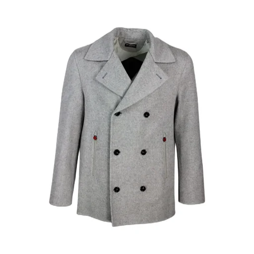 Kiton Double-Breasted Tailored Blazer