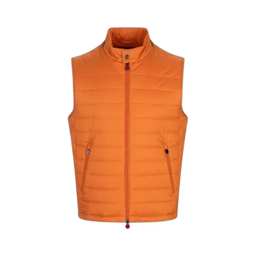 Kiton Zip-Up Quilted Padded Vest