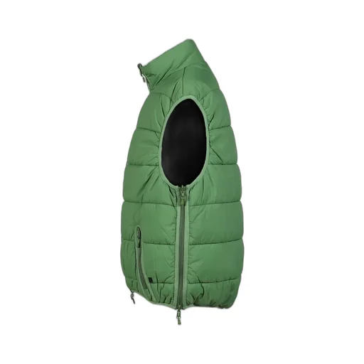 Tech Reversible Climbers Puff Vest / Grn Blk