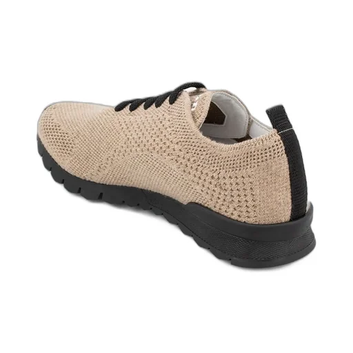 Kiton Logo Embroidered Lace Up Sneakers