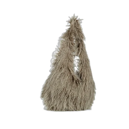 Hairy Fur Shoulder Bag / Bei