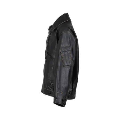 Leather Mk3 Jacket / Blk Inception