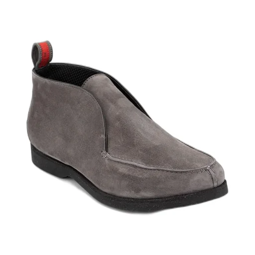 Kiton Round Toe Slip On Loafers