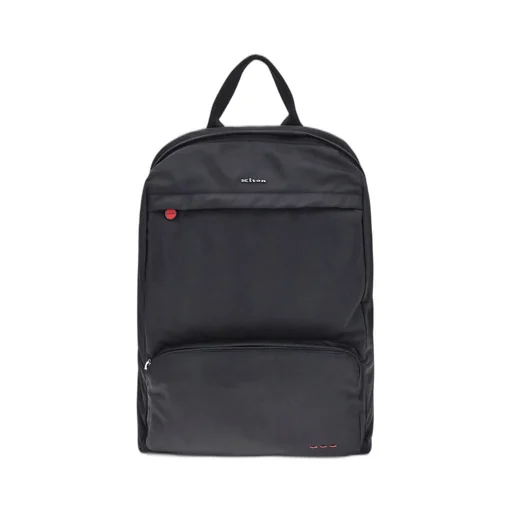 Kiton Logo Plaque Zip-Around Backpack