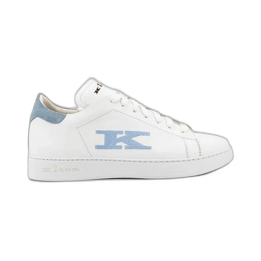 Kiton Logo Detailed Lace Up Sneakers