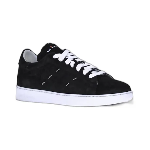 Kiton Round-Toe Low-Top Sneakers