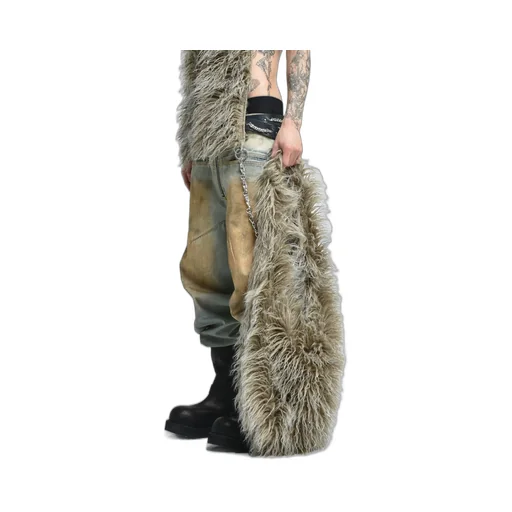 Hairy Fur Shoulder Bag / Bei