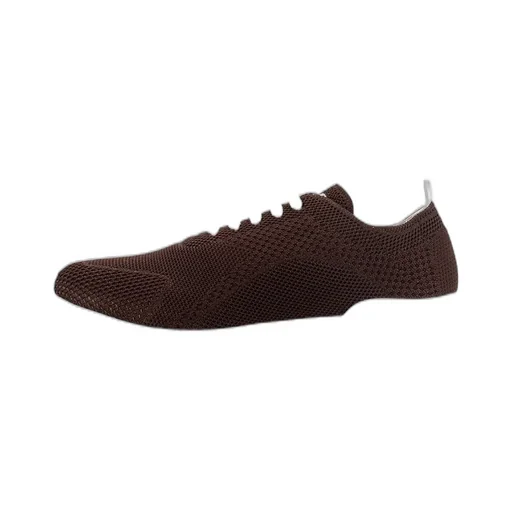 Kiton Logo Embroidered Mesh Sneakers