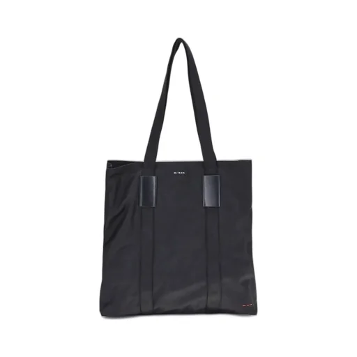 Kiton Logo Lettering Top Handle Bag