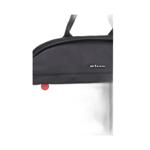Kiton Logo Plaque Zip-Around Backpack