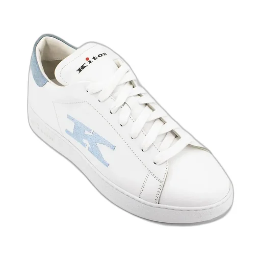 Kiton Logo Detailed Lace Up Sneakers