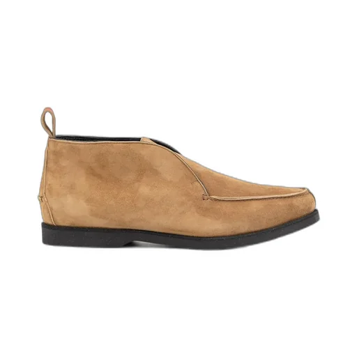 Kiton Round Toe Slip On Loafers